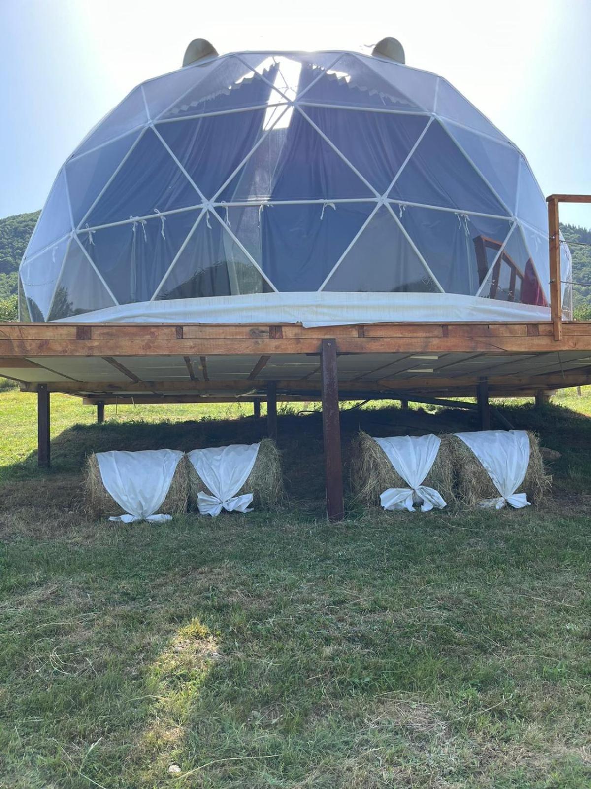 Hotel Starry Dome - Manta'S Retreat Glamping Cornereva Extérieur photo