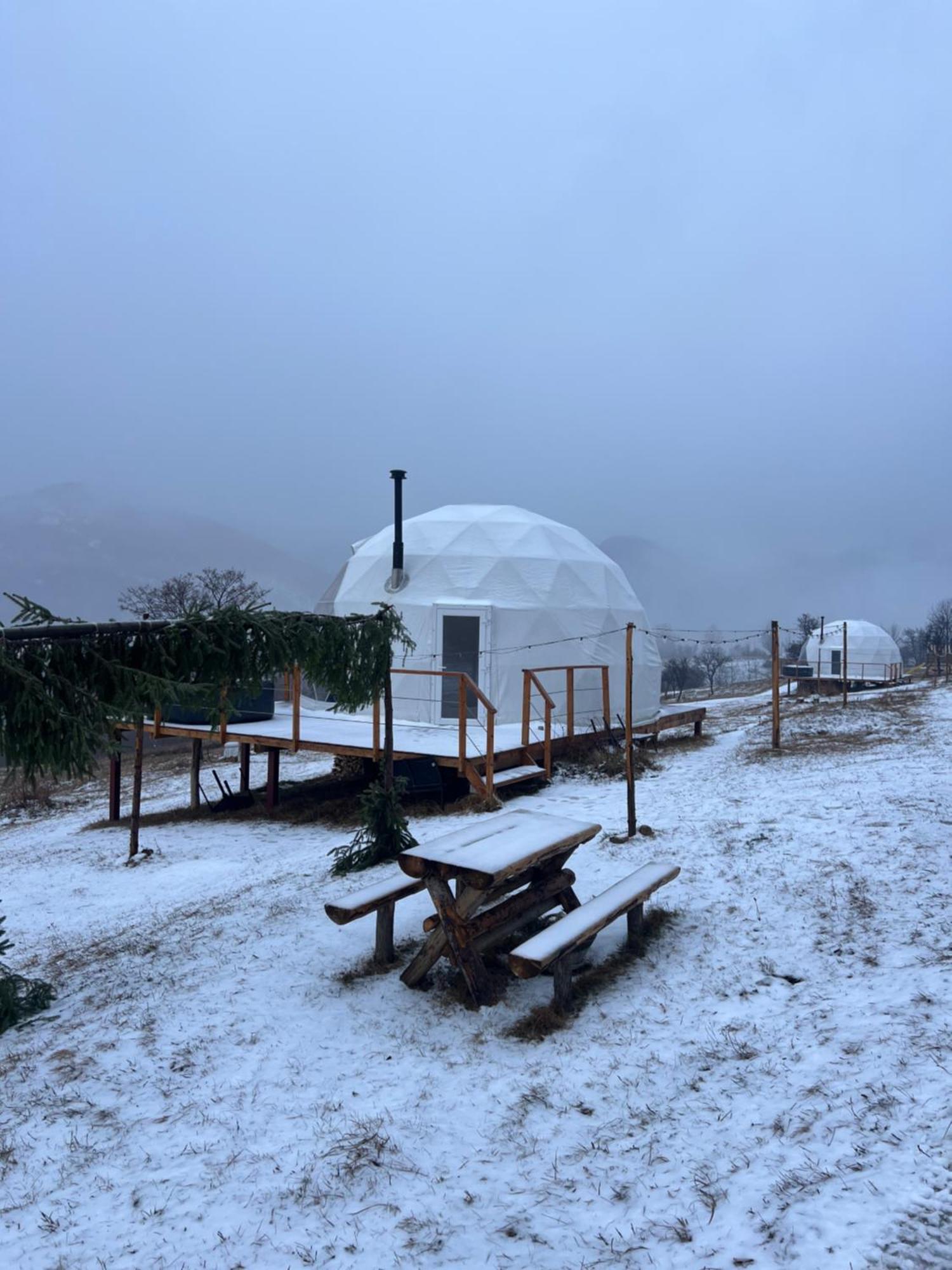 Hotel Starry Dome - Manta'S Retreat Glamping Cornereva Extérieur photo